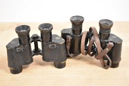 Two pais of Purlux Model W binoculars