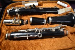 A Corton by Amati clarinet , serial number 508278, sold with fitted case