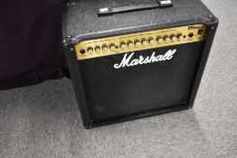 A Marshall MG50DFX combo amplifier