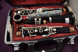 A Corton (Czech made) clarinet, in fitted case