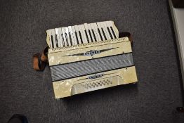 A vintage piano accordion, Hohner Model Carmen II