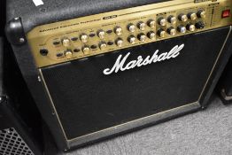 A Marshall Valvestate 2000 combo amp, with footswitch