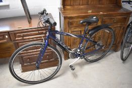 A Trex 7200FX aluminium framed road bicycle, with 24 Shimano gears