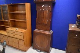 A 19th Century mahogany long cased clock having eight day movement with painted Roman numeral dial
