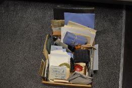 A large selection of 19th- and early 20th-century stationery, to include twine-bound note cards,