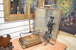 A quantity of early 20th-century household wares, to feature a Ewbank Empire carpet sweeper,