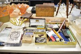 Of pen collecting interest, a large selection of 20th-century pen-related ephemera and