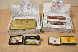 A selection of early to mid 20th-century Stuart Houghton seal sets, to include a personal 'J' set