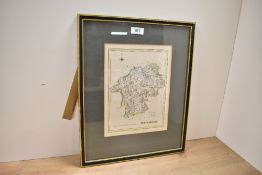 Of local interest, a framed 20th-century print of 'Westmorland' after R. Creighton, engraved by J&