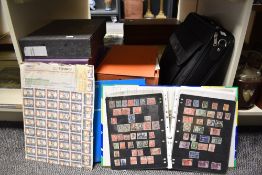 WORLD STAMPS ASSORTMENT IN ALBUMS AND SLEEVES, worldwide collection in sleeves, binders etc. Also