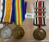 WW1 and Special Constabulary group of three comprising British War and Victory medals correctly