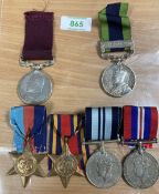 EVII Kaiser-i-Hind Indian Army Long Service and Good Conduct Medal (Indian) engraved naming in lower