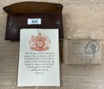 WW2 Royal Navy medals comprising 1939-1945, France and Germany stars, Defence and War medals with