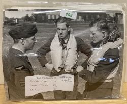 Royal Air Force WW2-period collection of 20.5cm x 26cm photographs by Wm. Vandivert and The March of