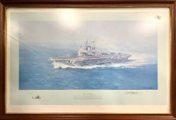 After DAVID SHEPHERD (b.1931) Limited Edition colour print, numbered 20/850 of 'The Ark Turning into