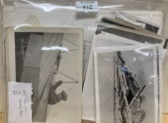 Pre-WW1 aircraft pre-flight photographs, from the London Aerodrome at Hendon, 64no. mostly 12cm x