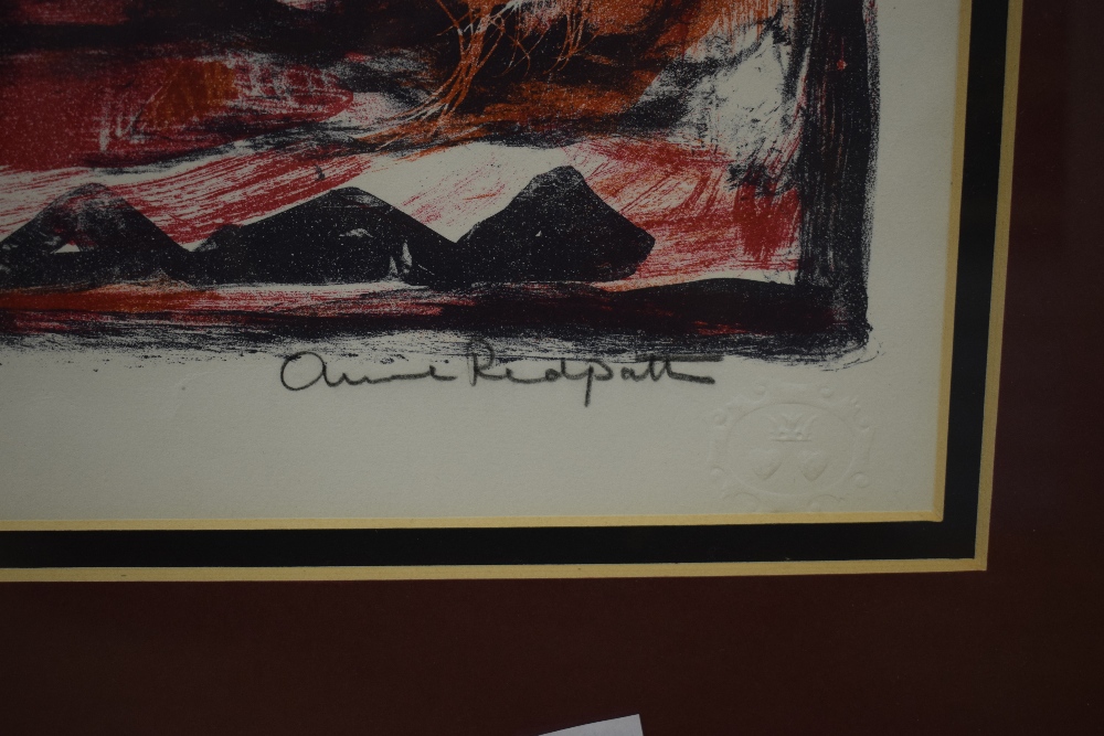 After Anne Redpath (Scottish 1895 - 1965) Lithograph, a still life study of a bowl of fruit with jug - Image 5 of 6