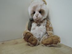 Charlie Bears, Sandie, CB171763B, exclusively designed by Isabelle Lee, plush, jointed limbs,