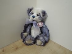 Charlie Bears, Samantha, CB104692, exclusively designed by Isabelle Lee, plush, jointed limbs, 32cm,