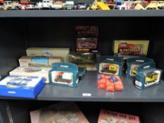 Modern Corgi Die-casts, 1985 Transit Wrecker, Volvo 760 Saloon, Citroen 2CV, 97735 Cumbrian Set,