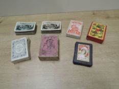Vintage Playing Cards, Grand Trunk Railways circa 1905 Souvenir Wide, 52 cards no jokers,