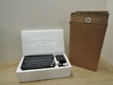 Sinclair ZX Spectrum Personal Computer with cables and Horizons Software Start Pack Cassette,