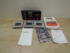 Granstand Hand Held Electronic Games, Wicked Blocks Blockmania and Portable Cartridge Game with