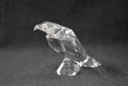 A Swarovski Crystal 'Symbols' collection Eagle study, model number 624599, designed by Edith Mair,