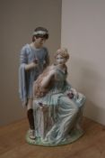 A large limited edition Wedgwood English porcelain 'The Classical Collection' series figure group '