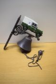 A wall mounted Land Rover door bell