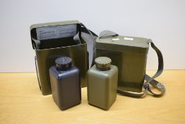Two military decontamination sets