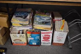Eight boxes of 80's and 90's Practical Classics magazines