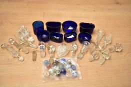 A selection of late 19th to 20th-century glassware, to feature a large quantity of crystal-cut glass