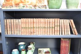 A large selection of 19th-century leather bound hardback classics with titles pertaining to Byron'