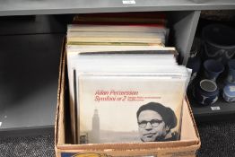 A large selection of classical records with box sets, to feature early 'DECCA' pressings, (1 box