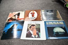 A selection of mixed 12' records, to include pop, soundtracks and more, (approximately 41),