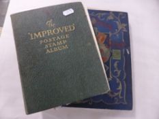 GB & WORLDWIDE VINTAGE COLLECTIONS INCLUDING 4 x 1D BLACKS Couple of old stamp albums with an