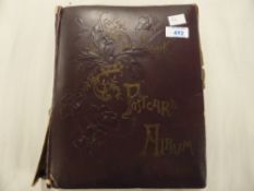 POSTCARDS: TOPOGRAPHICAL AND REAL PHOTOGRAPHS FROM AROUND THE UK A somewhat tatty album with a