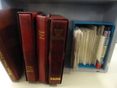 GB 1960's-2000's FIRST DAY COVERS & BOX - SEVERAL HUNDRED COVERS 4 First day cover albums eg Kestrel