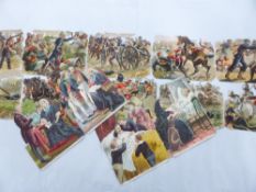 CHROMO-LITHOGRAPHIC RELIEF PRINTED CARDS, HARRY PAYNE VICTORIA CROSS GALLERY, BIRN BROS (BB) Two