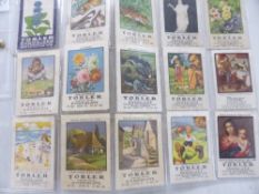 TOBLER CHOCOLATE - RANGE OF 20+ CINDERELLA SEAL STAMPS/LABELS Interesting range of over 20 Tobler