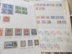 WORLWIDE STAMPS INCLUDING C/WEALTH VALUES TO ?1, MINT AND USED IN SHOEBOX A somewhat eclectic mix of