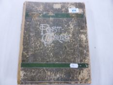 POSTCARDS: MILITARY & SHIPPING ALBUM WITH APX 100 CARDS Album with in the region of 100 postcards