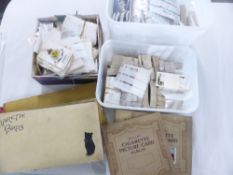 CIGARETTE CARDS (PLUS SOME TRADE CARDS) IN BAGS AND ALBUMS Large selection of cigarette cards in a