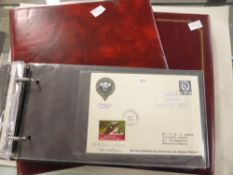 THEMATIC: RAILWAYS & TRAINS, COLLECTION OF APX 120 COVERS IN THREE VOLUMES Lovely and varied