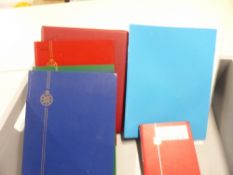 GB VARIOUS COLLECTIONS IN 6 VOLUMES INCLUDING STOCKBOOKS AND SG 1 COUNTRY ALBUM Various GB