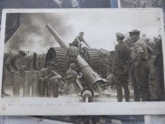 POSTCARDS: MILITARY COLLECTION OF 39 WWI RELATED CARDS Beautiful and somewhat poignant collection of