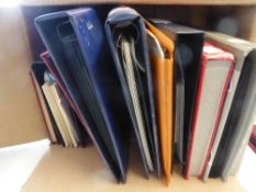 GB & WORLDWIDE 10 STAMP AND COVER COLLECTIONS ALL ERAS SEEN Box with 10 varied world collections