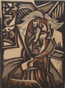 *Local Interest* Tom Dearden (British 1942-2020) A collection of 19 test prints depicting a self