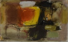 *Local Interest* Colin Saxton (British 1927 - 2013) Gouache on paper 'Studies for Paintings' a